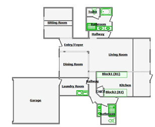 Interior Measurements - Symbility® FML Format from Matterport or Blueprints per level